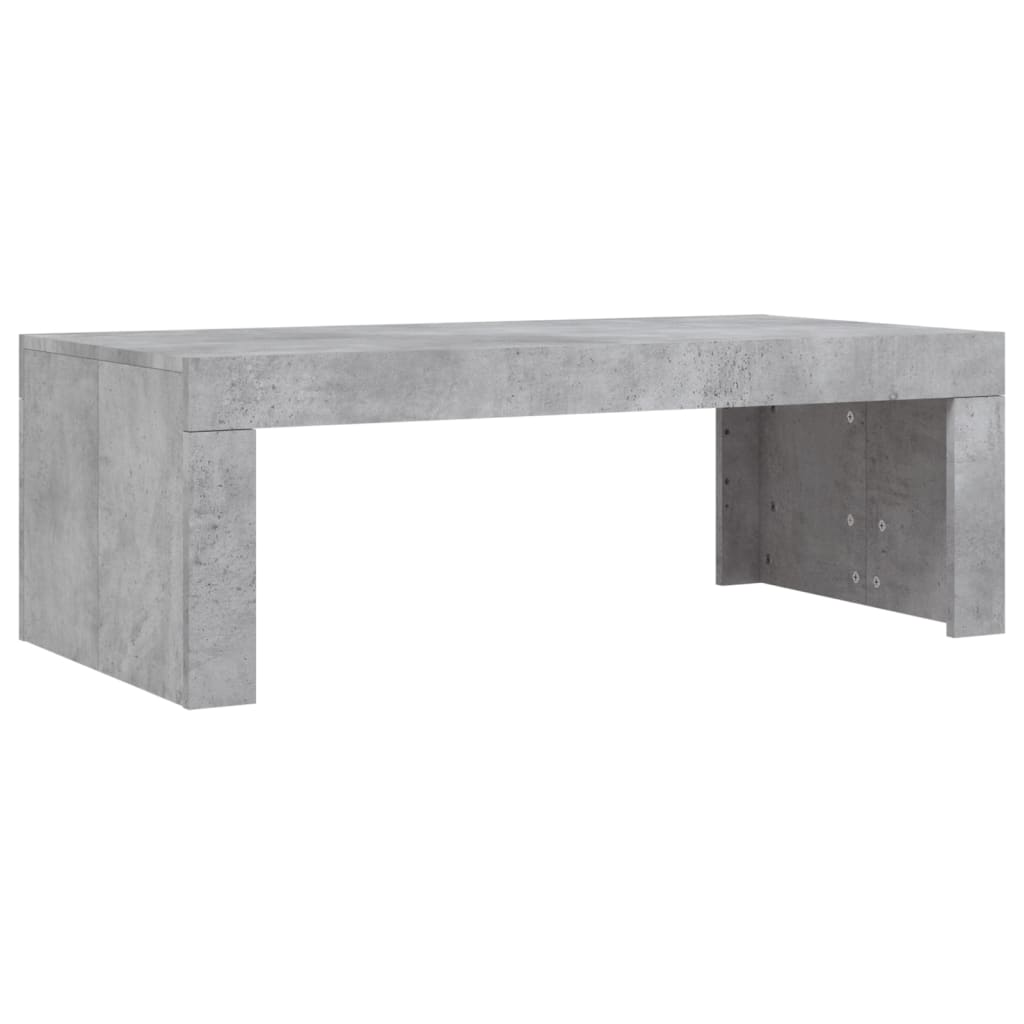 vidaXL Coffee Table | Concrete Grey | Engineered Wood | Medium 6