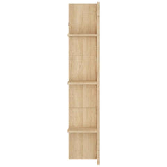 TV Cabinet 152x22x113 cm Engineered Wood Sonoma oak