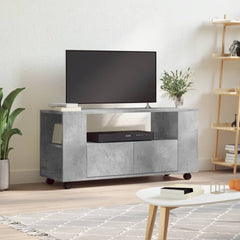 TV Cabinet 102x34,5x43 cm Engineered Wood Concrete grey