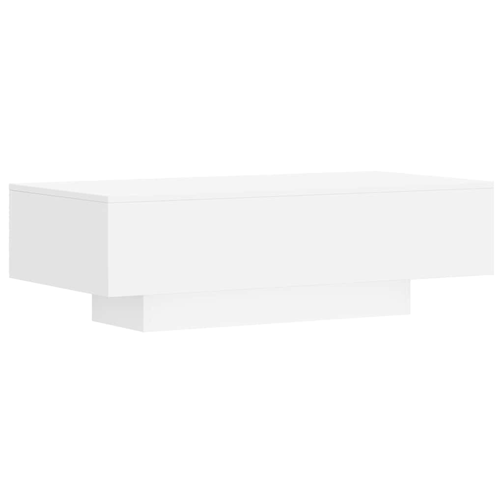 vidaXL Coffee Table | White | Engineered wood | Medium | Minimalistic 6