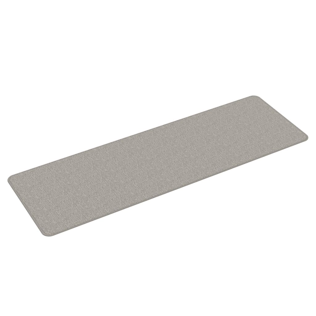 vidaXL Carpet Runner Sisal Look Platina 50x150 cm 2
