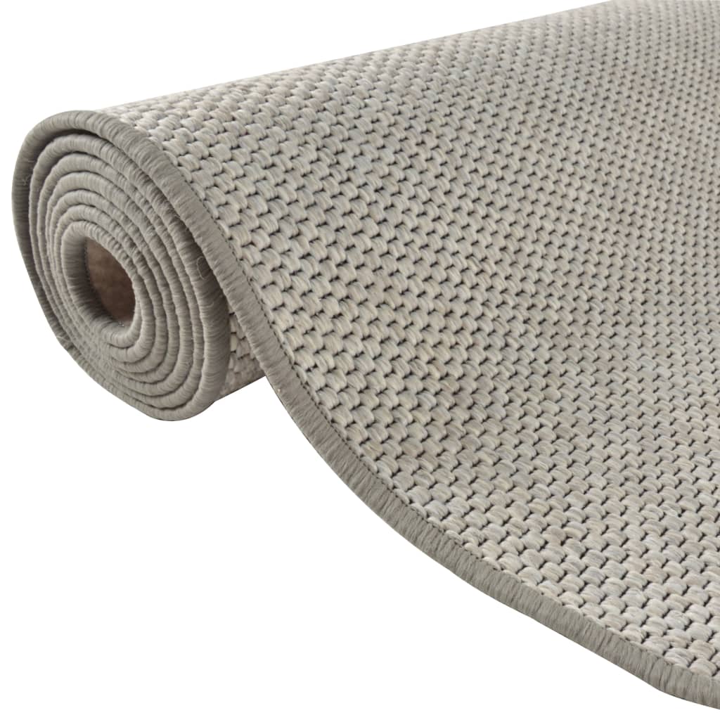 vidaXL Carpet Runner Sisal Look Platina 80x300 cm 5