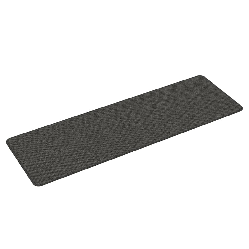 vidaXL Carpet Runner Sisal Look Anthracite 50x150 cm 2