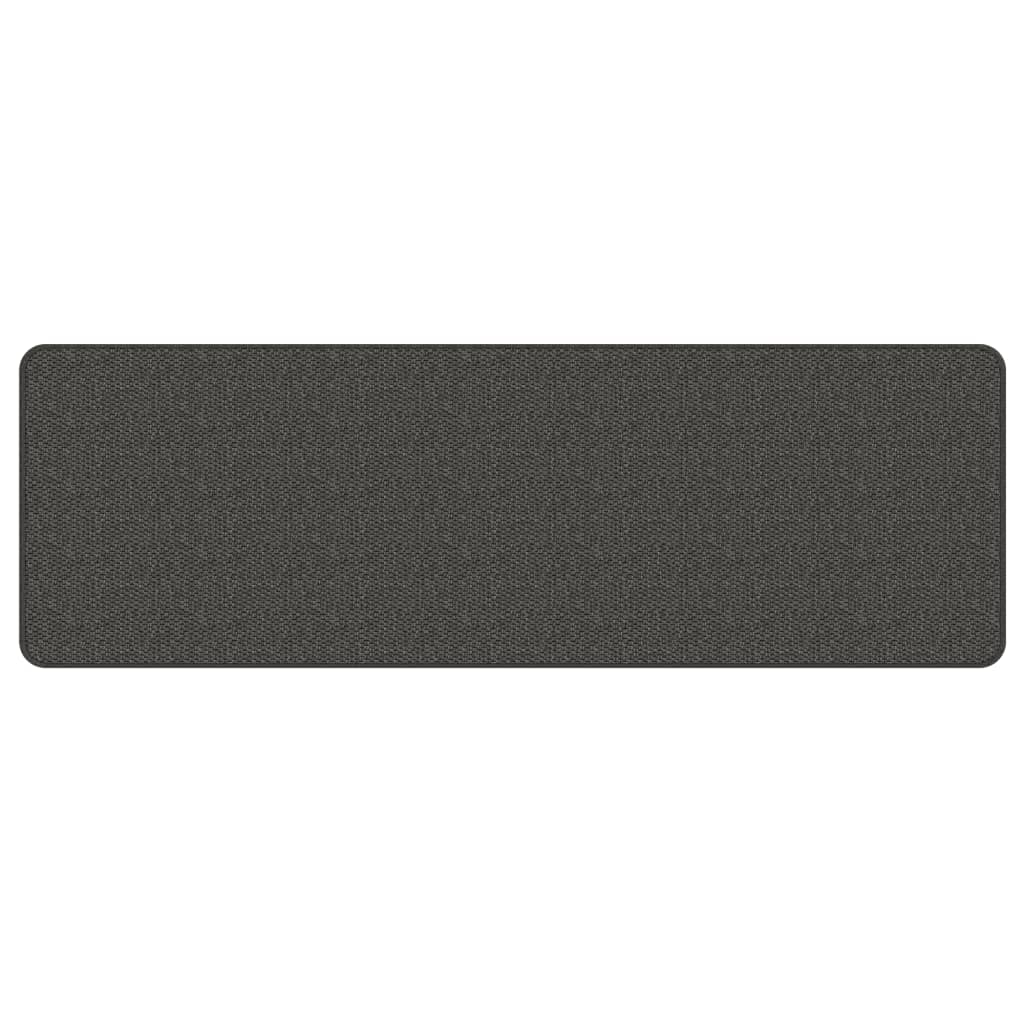vidaXL Carpet Runner Sisal Look Anthracite 50x150 cm 3