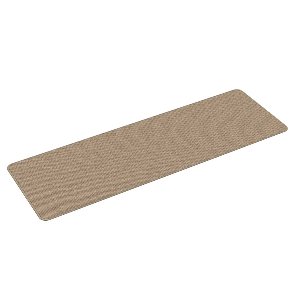 vidaXL Carpet Runner Sisal Look Sand 50x150 cm 2