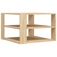 vidaXL Coffee Table Sonoma Oak 58x58x40 cm Engineered Wood 5
