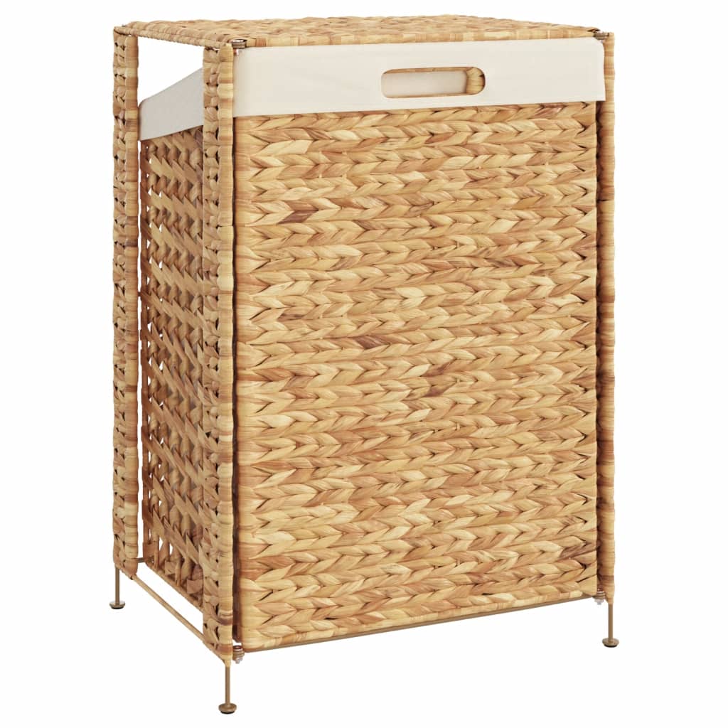 vidaXL Laundry Basket 44x34x64 cm Water Hyacinth 3