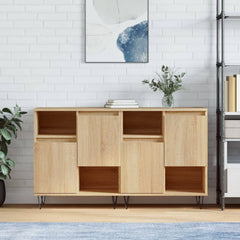 Sideboards Engineered Wood 2 pcs Sonoma oak