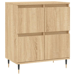 Sideboards Engineered Wood 2 pcs Sonoma oak