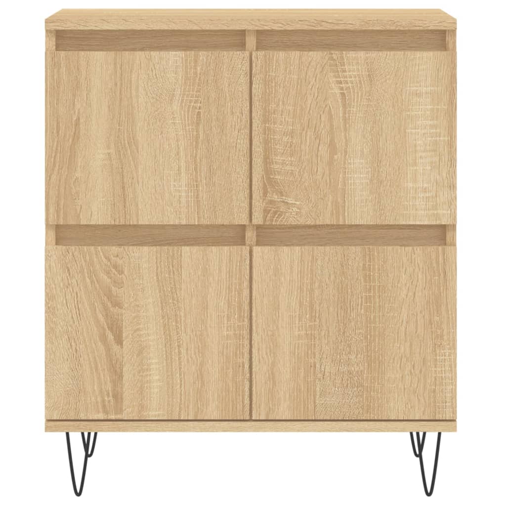 Sideboards Engineered Wood 2 pcs Sonoma oak