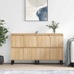 Sideboards Engineered Wood 2 pcs Sonoma oak