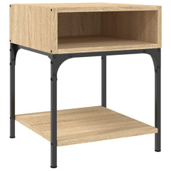 vidaXL Bedside Tables 2 pcs Sonoma Oak 40x41x50 cm Engineered Wood 4