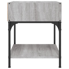 vidaXL Bedside Tables 2 pcs Grey Sonoma 40x41x50 cm Engineered Wood 6