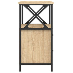 vidaXL Bedside Cabinet Sonoma Oak 34x35,5x70 cm Engineered Wood 6