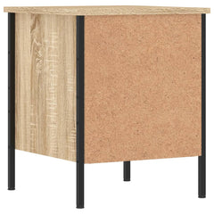 vidaXL Bedside Cabinet Sonoma Oak 40x42x50 cm Engineered Wood 5