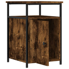 vidaXL Bedside Cabinets 2 pcs Smoked Oak 40x42x60 cm Engineered Wood 6