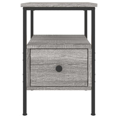 vidaXL Bedside Cabinets 2 pcs Grey Sonoma 34x36x50 cm Engineered Wood 5
