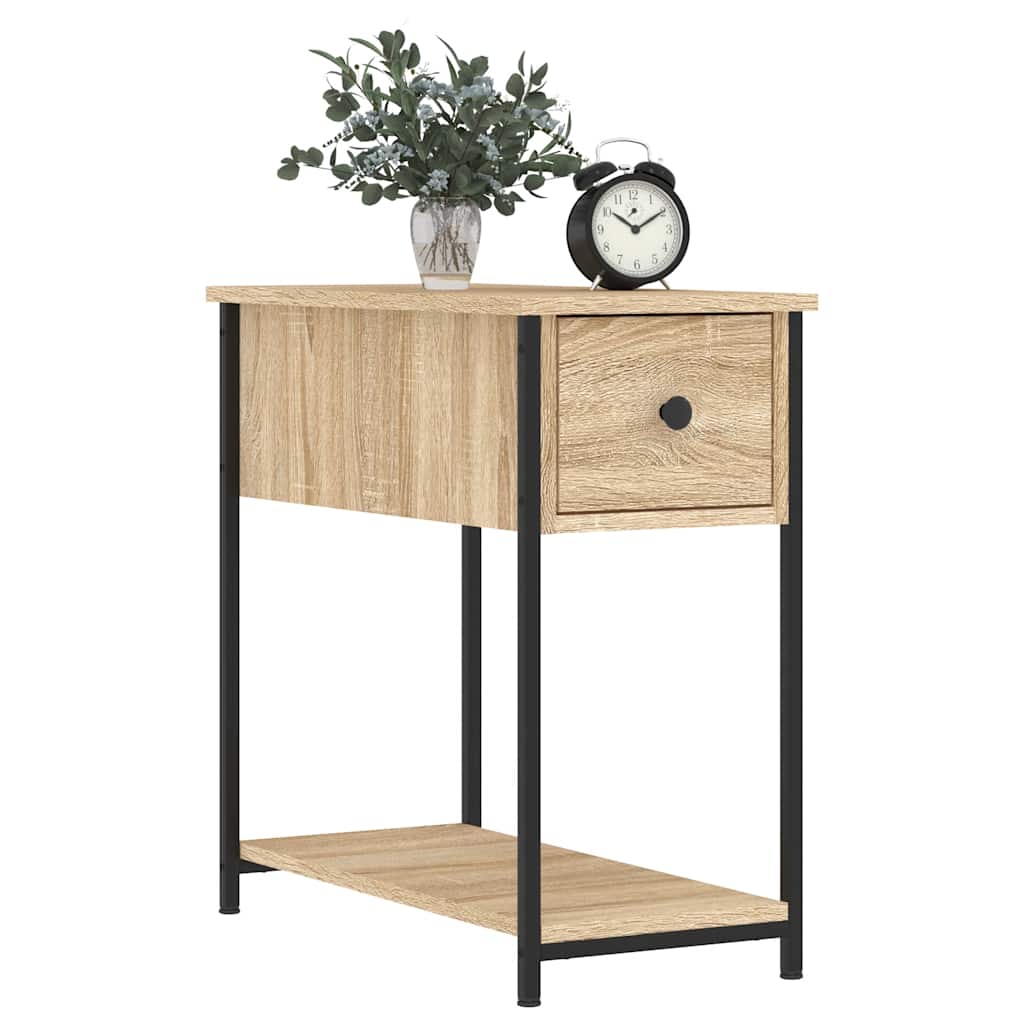vidaXL Bedside Cabinets 2 pcs Sonoma Oak 30x60x60 cm Engineered Wood 3