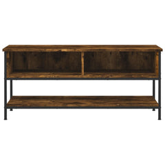 vidaXL TV Cabinet Smoked Oak 100x35x45 cm Engineered Wood 3