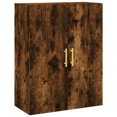 vidaXL Wall Mounted Cabinet Smoked Oak 69.5x34x90 cm 2