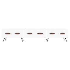 vidaXL TV Cabinet White 150x36x30 cm Engineered Wood 5