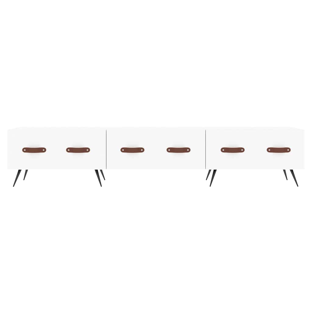 vidaXL TV Cabinet White 150x36x30 cm Engineered Wood 5