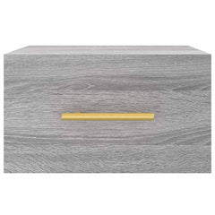 vidaXL Wall-mounted Bedside Cabinets 2 pcs Grey Sonoma 35x35x20 cm 6