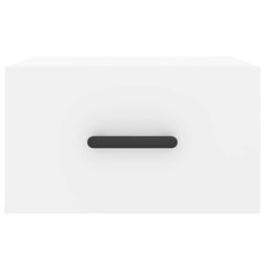 vidaXL Wall-mounted Bedside Cabinets 2 pcs White 35x35x20 cm 6