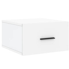 vidaXL Wall-mounted Bedside Cabinets 2 pcs White 35x35x20 cm 5