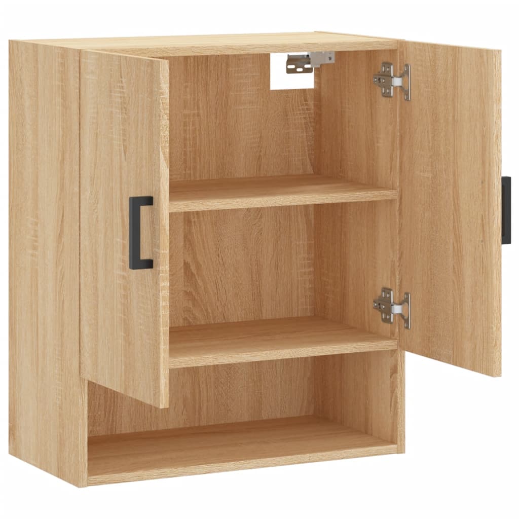 vidaXL Wall Cabinet Sonoma Oak 60x31x70 cm Engineered Wood 6