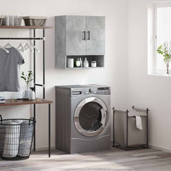 Wall Cabinet 60x31x70 cm Engineered Wood Concrete grey