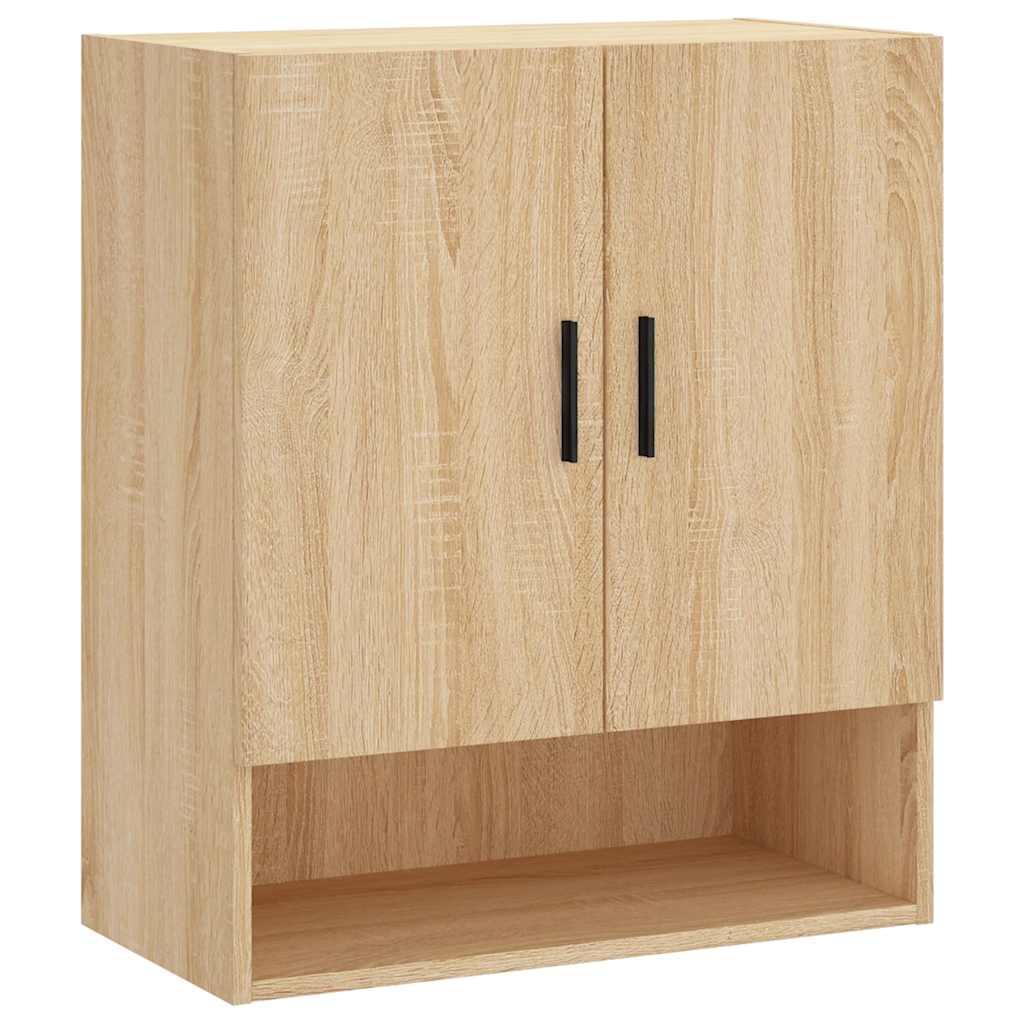 vidaXL Wall Cabinet Sonoma Oak 60x31x70 cm Engineered Wood 2