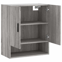 Wall Cabinet Grey Sonoma Engineered Wood, image 6