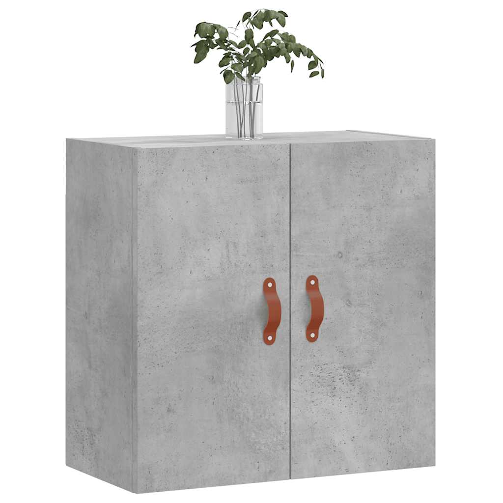 vidaXL Wall Cabinet Concrete Grey 60x31x60 cm Engineered Wood 3