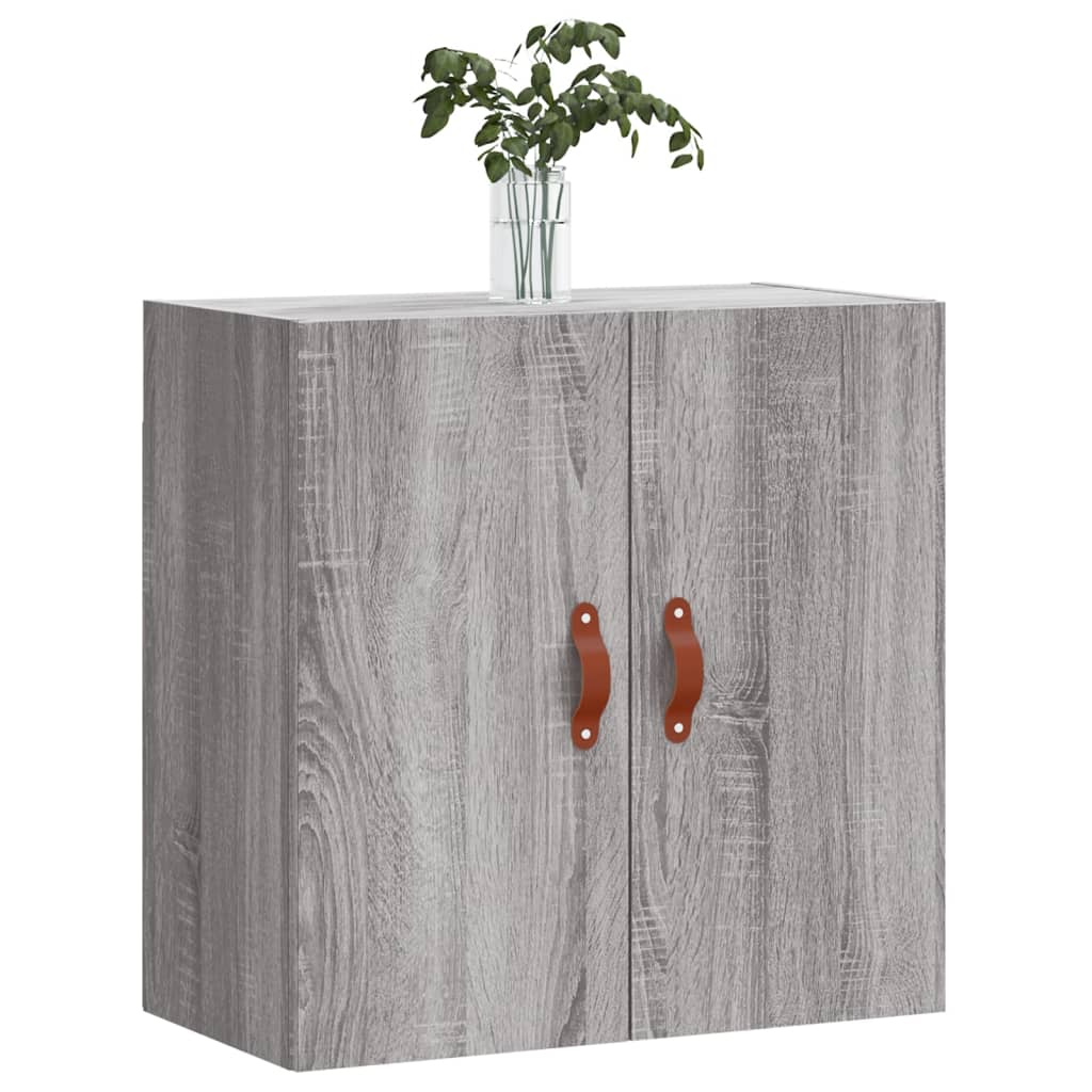 vidaXL Wall Cabinet Grey Sonoma 60x31x60 cm Engineered Wood 3