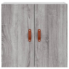 vidaXL Wall Cabinet Grey Sonoma 60x31x60 cm Engineered Wood 5