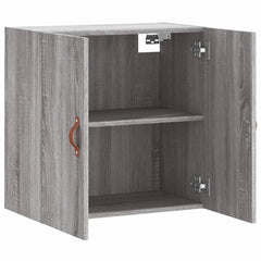 vidaXL Wall Cabinet Grey Sonoma 60x31x60 cm Engineered Wood 6