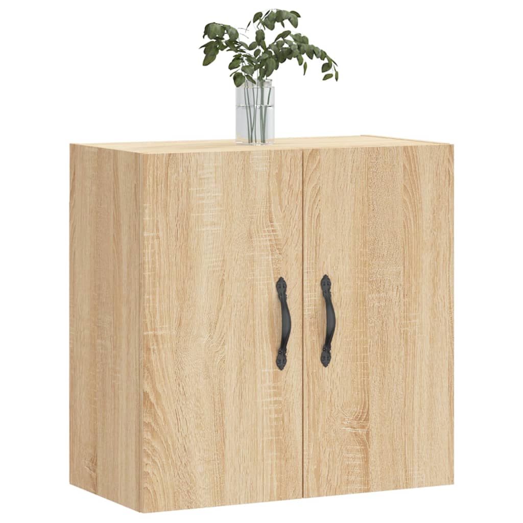 vidaXL Wall Cabinet Sonoma Oak 60x31x60 cm Engineered Wood 3