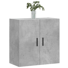 Wall Cabinet Concrete Grey Engineered Wood, image 3
