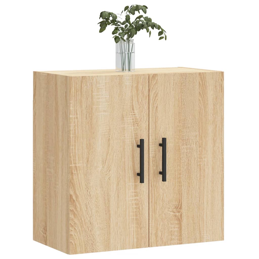vidaXL Wall Cabinet Sonoma Oak 60x31x60 cm Engineered Wood 3