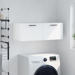Wall Cabinet 100x36.5x35 cm Engineered Wood White