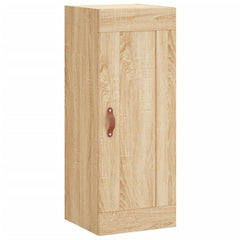 vidaXL Wall Mounted Cabinet Sonoma Oak 34.5x34x90 cm Engineered Wood 2