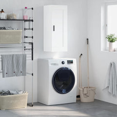 vidaXL Wall Mounted Cabinet 34.5x34x90 cm Engineered Wood