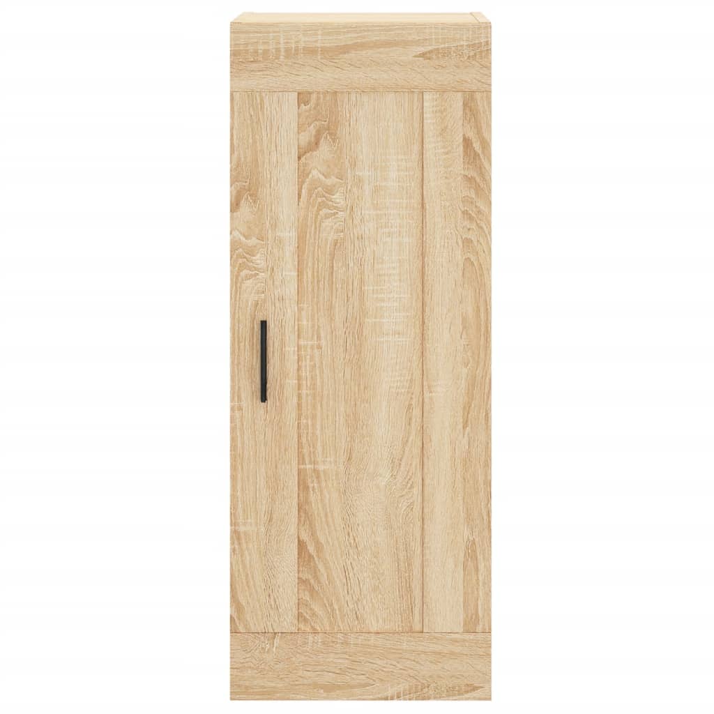 vidaXL Wall Mounted Cabinet Sonoma Oak 34.5x34x90 cm Engineered Wood 6