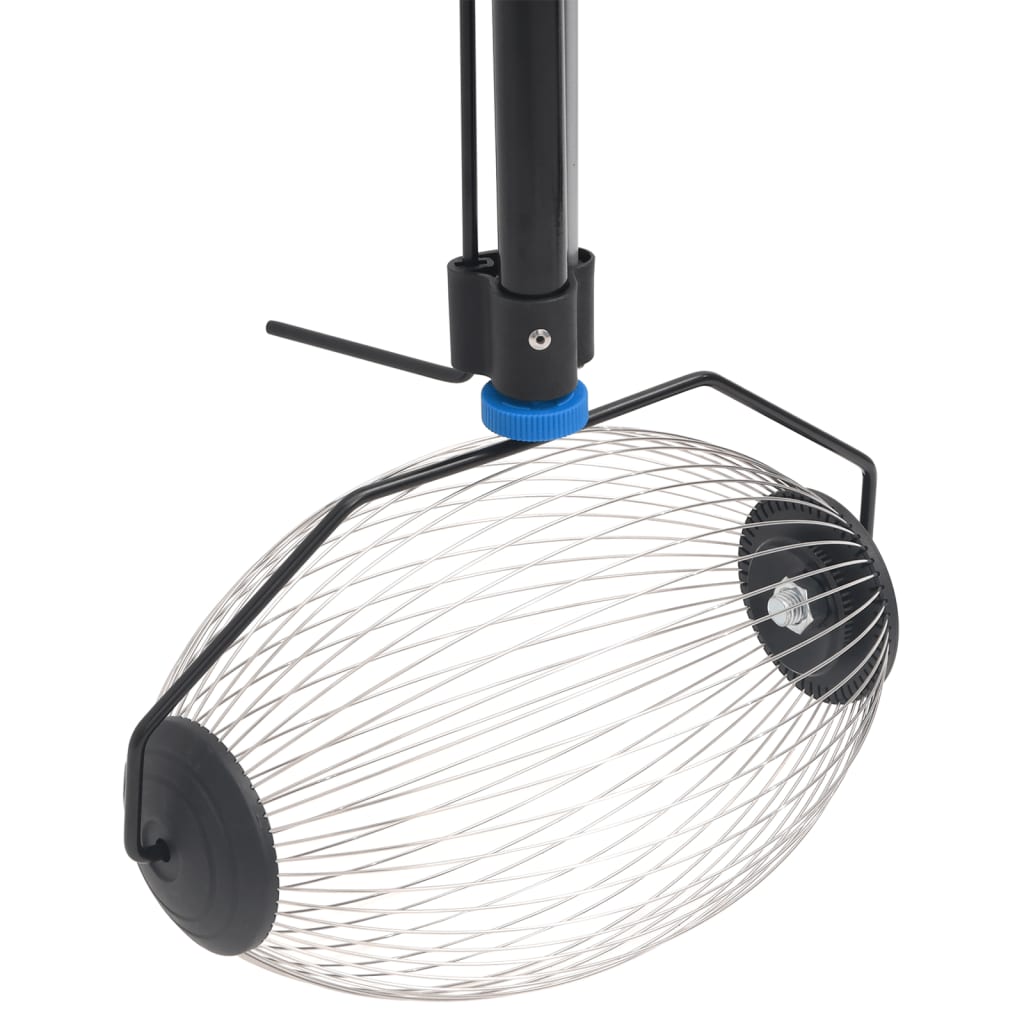 vidaXL Nut Collector Blue 127 cm Steel 4