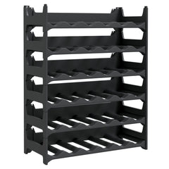 vidaXL Wine Rack for 36 Bottles PP Stackable 2