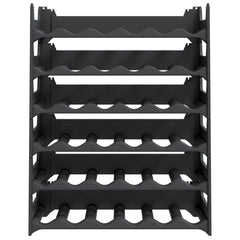 vidaXL Wine Rack for 36 Bottles PP Stackable 3