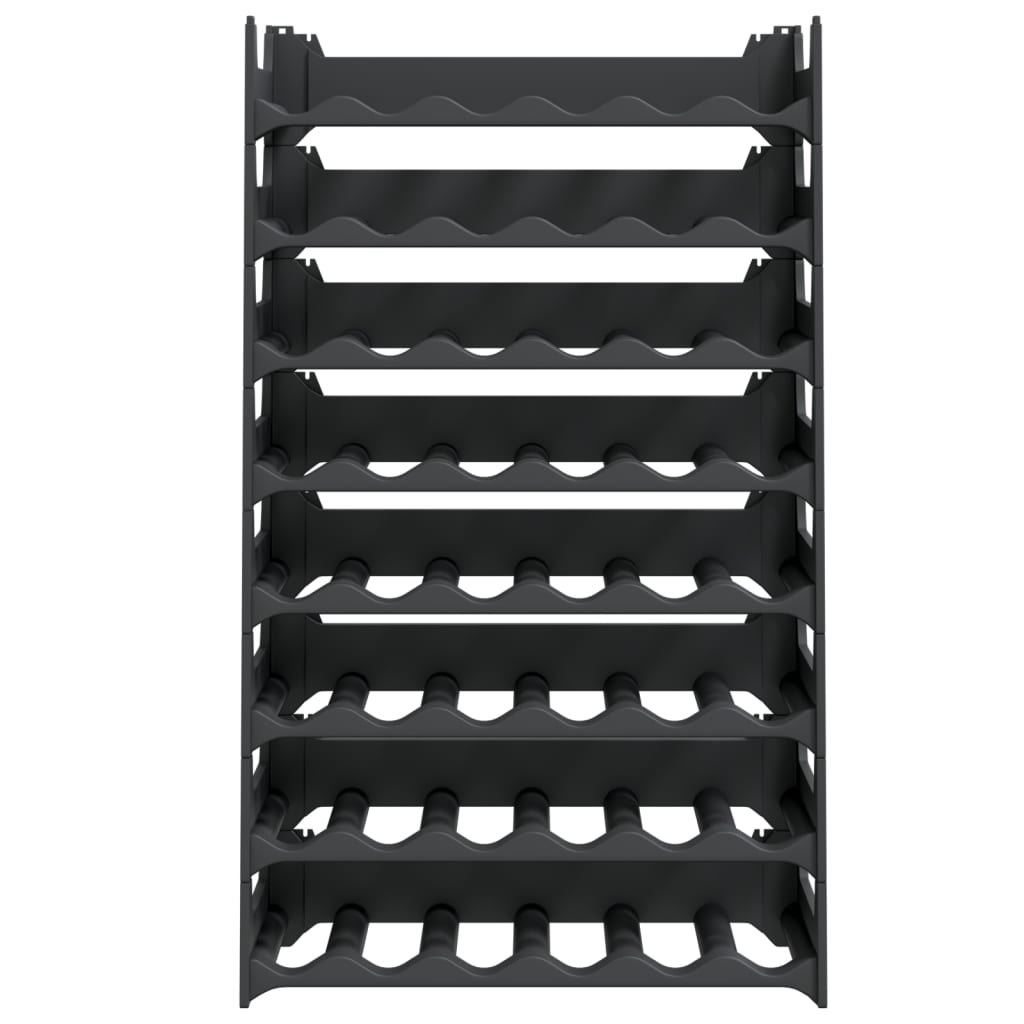 vidaXL Wine Rack for 48 Bottles PP Stackable 3