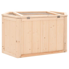 vidaXL Hamster Cage 80x40x43 cm Solid Wood Fir 6