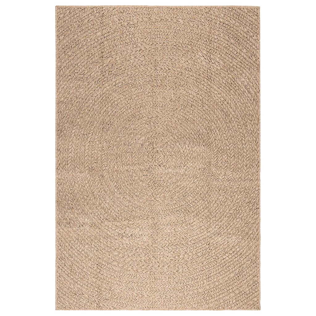 vidaXL Rug ZIZUR 140x200 cm Jute Look Indoor and Outdoor 3